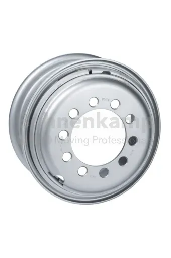 Rim 6.5 - 15, Internal Valve, Silver RAL9006