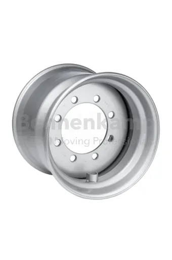 LKW-FELGE 14.00 X 19.5, ALV, SILBER RAL9006