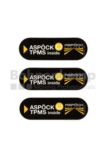 1x Aspöck Aufkleber