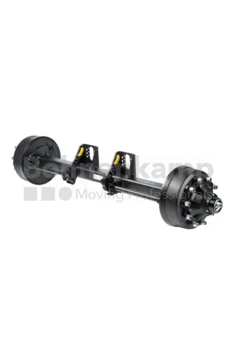 Bremsachse 13000/13000/11800 kg bei 40 km/h