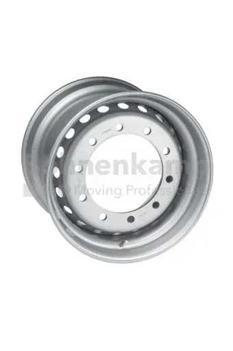 LKW-FELGE 15.00 X 22.5, ALV, SILBER RAL 9006