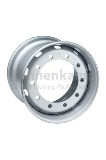 LKW-FELGE 14.00 X 19.5, ALV, SILBER RAL9006