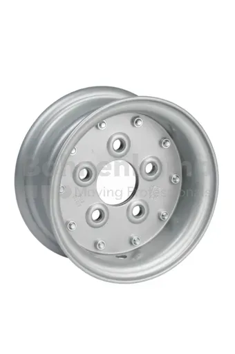 IND-FELGE 4.00 E - 9 , SILBER RAL9006