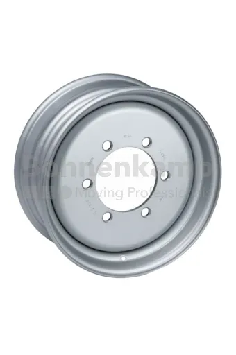 1x Rim 6.75 x 17.5, External Valve, Silver RAL9006