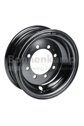 Rim 7.0 - 20 , External Valve, Black RAL9005, Glossy