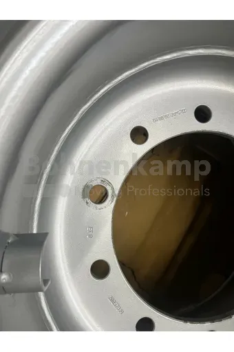 LKW-FELGE 20.00 X 22.5 H2, ALV, SILBER RAL9006